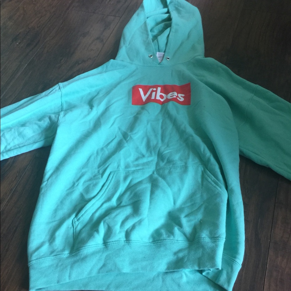 Teal Vibes hoodie